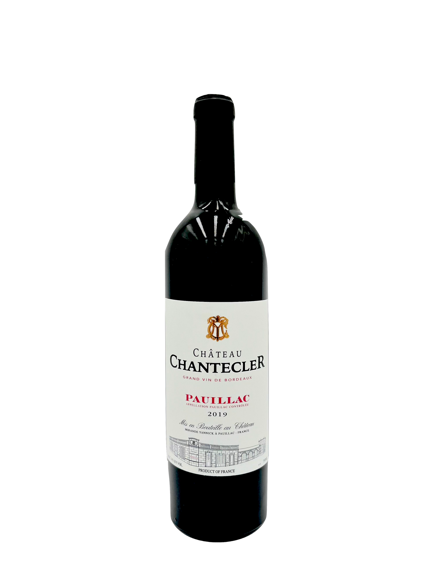 Château Chantecler, Cabernet Blend, Pauillac, Bordeaux, France 2019